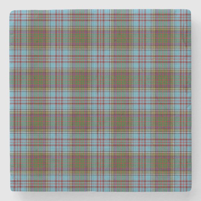 Porta-copo De Pedra Anderson Tartan (Frente)