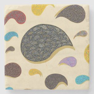 Porta-copo De Pedra Ângulos Crescentes - Porta copos Marble Stone