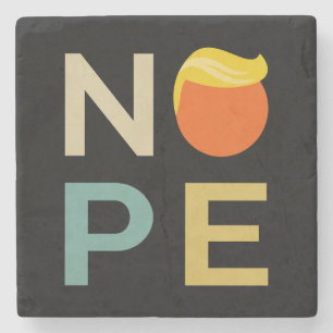 Porta-copo De Pedra Anti-Trump - Nope Edition III