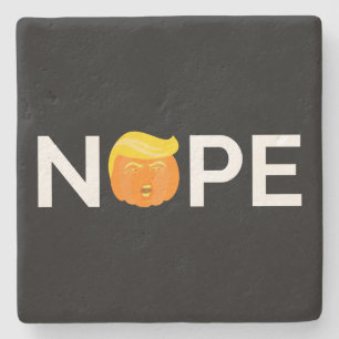 Porta-copo De Pedra Anti-Trump - Nope Halloween Edition I