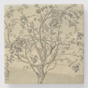 Porta-copo De Pedra Apple Tree (Watercolor Art) (por Nicholas Roerich)