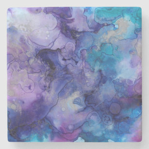Porta-copo De Pedra Aquarela