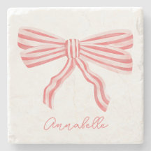 Arco com risca rosa coquete