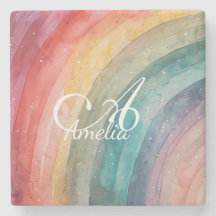 Arco-Íris Personalizado Por Cores Aquáticas