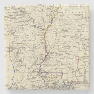Porta-copo De Pedra Arkansas, Louisiana e Mississippi