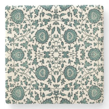 Art Nouveau Reprodução de Padrão Floral Chinês