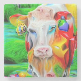 Porta-copo De Pedra Arte de Fazenda Surreal