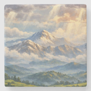 Porta-copo De Pedra Arte de Paisagem Fotográfica Editada (Melhor Quali