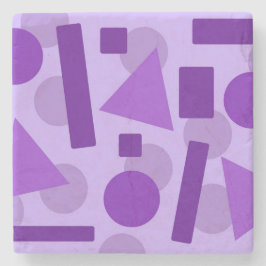 Porta-copo De Pedra Arte Geométrico