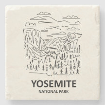Arte Linear do Parque Nacional de Yosemite