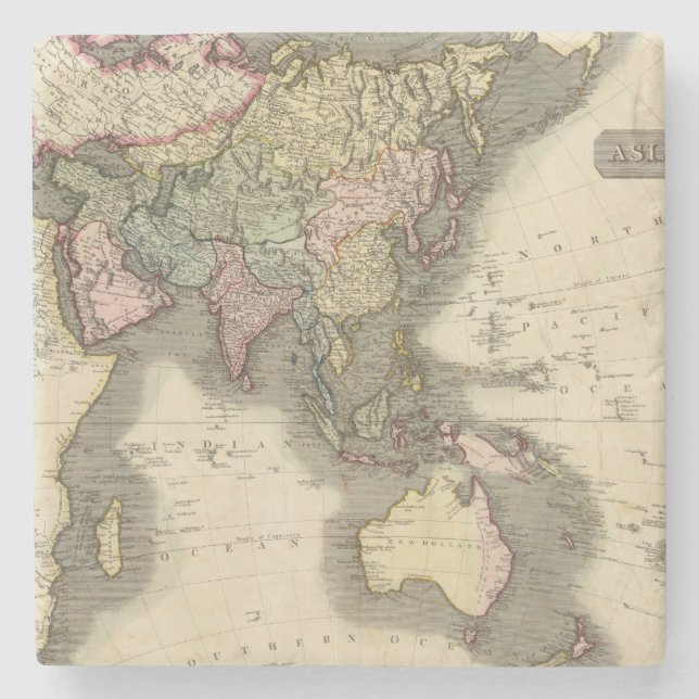 Porta-copo De Pedra Ásia 28 (Frente)