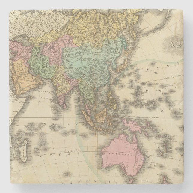 Porta-copo De Pedra Ásia 39 (Frente)