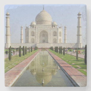 Porta-copo De Pedra Ásia, Índia, Uttar Pradesh, Agra. O Taj 5