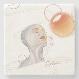 Porta-copo De Pedra Ataque à Nebula e Colar Galáctico