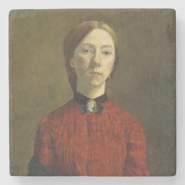 Porta-copo De Pedra Autorretrato (de Gwen John) (Frente)