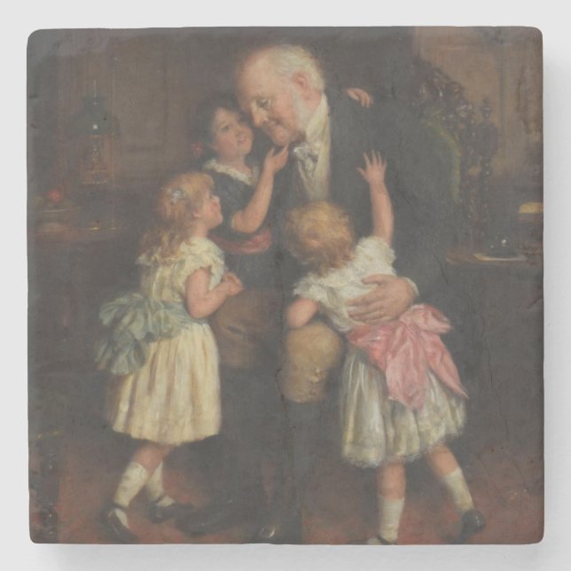 Porta-copo De Pedra Avô (por Joseph Clark) (Frente)