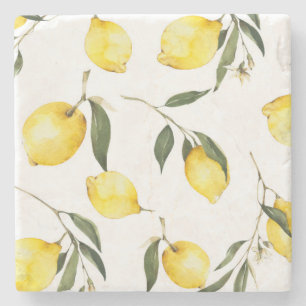 Porta-copo De Pedra Azeitonas,mediterrânicas