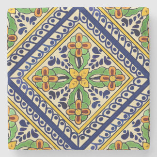 Porta-copo De Pedra Azulejo Talavera