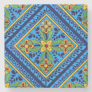 Porta-copo De Pedra Azulejo Talavera