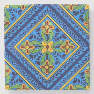 Porta-copo De Pedra Azulejo Talavera