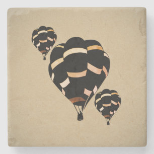 Porta-copo De Pedra Balões de Ar Quente Russos