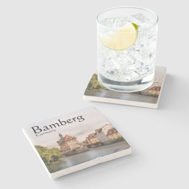 Porta-copo De Pedra Bamberg Alemanha (Lateral)