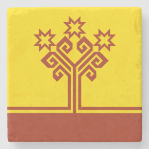 Porta-copo De Pedra Bandeira da Chuváchia