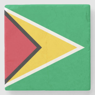 Porta-copo De Pedra Bandeira da Guiana