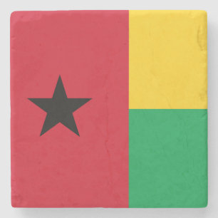 Porta-copo De Pedra Bandeira da Guiné-Bissau