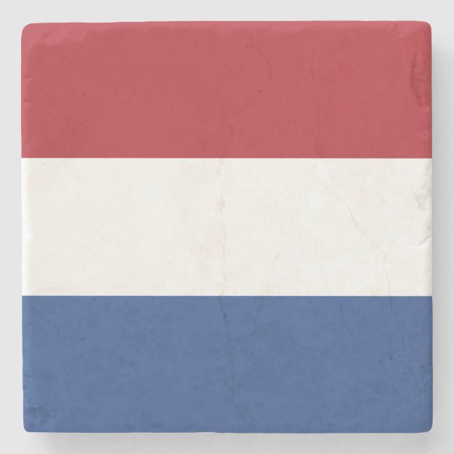 Porta-copo De Pedra Bandeira da Holanda (Frente)