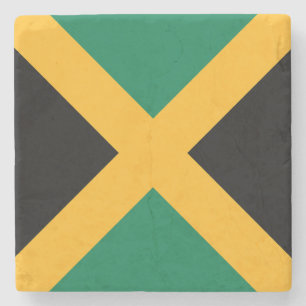 Porta-copo De Pedra bandeira da Jamaica