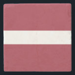 Porta-copo De Pedra Bandeira da Letônia<br><div class="desc">Bandeira patriótica da Letônia.</div>