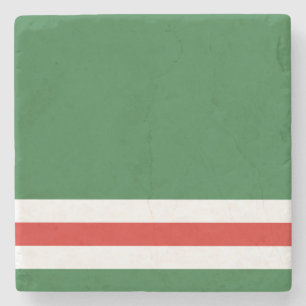 Porta-copo De Pedra Bandeira da República Chechena de Ichkeria