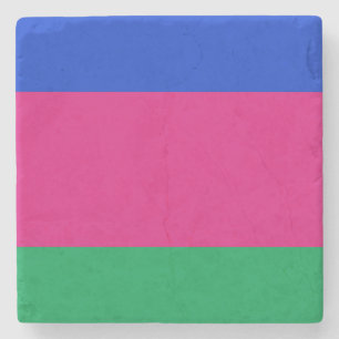 Porta-copo De Pedra Bandeira da República Popular de Kuban