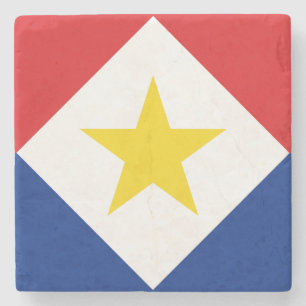 Porta-copo De Pedra Bandeira de Saba