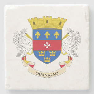 Porta-copo De Pedra Bandeira de São Bartolomeu