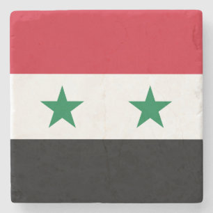 Porta-copo De Pedra Bandeira de Syria
