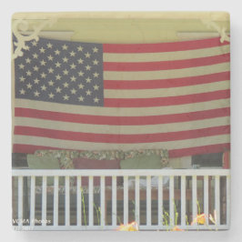 Porta-copo De Pedra Bandeira do Dia da Independência - Vineyard de Mar