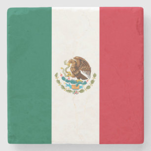 Porta-copo De Pedra Bandeira do México, Bandera da República Mexicana