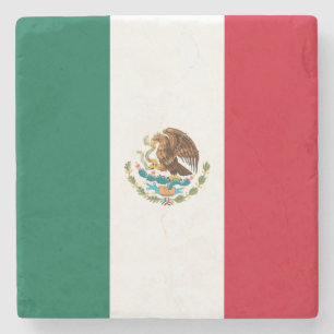 Porta-copo De Pedra Bandeira do México (México)
