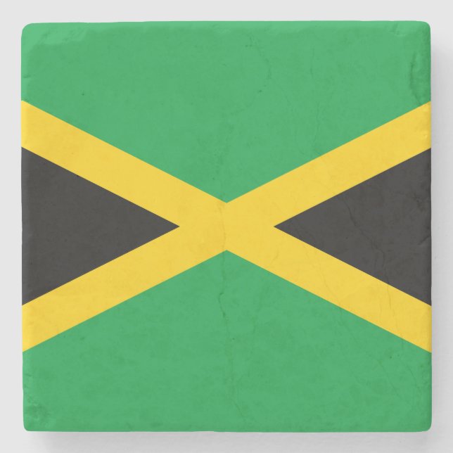Porta-copo De Pedra Bandeira jamaicana (Frente)
