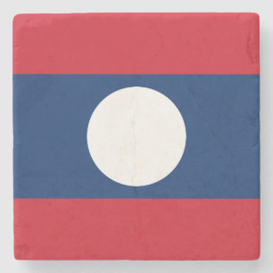 Porta-copo De Pedra Bandeira Laos