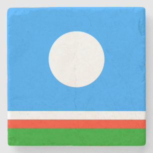 Porta-copo De Pedra Bandeira Sakha