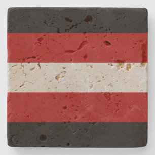 Porta-copo De Pedra Bandeira Satânica