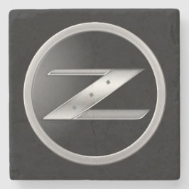 Porta-copo De Pedra Bandeja de Pedra com Emblema do 350Z