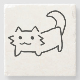 Porta-copo De Pedra Bandeja de pedra para gato simples