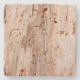 Porta-copo De Pedra Bandeja de Travertino Natural Earth