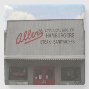 Porta-copo De Pedra Bar de Allen, Atenas, Porta copos de mármore Georg