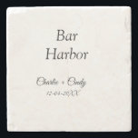 Porta-copo De Pedra Bar Harbour festa de solteira bridges casamento<br><div class="desc">Design</div>