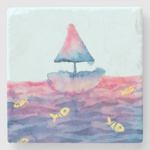 Barco de Aquarela